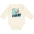 thumbnail image 3 of Inktastic Let's Go Fishing Boys or Girls Long Sleeve Baby Bodysuit, 3 of 5