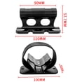 thumbnail image 3 of MUQZI Black Rear Wheel Bike Carrier: Portable Car-Mounted Bicycle Holder with Quick-Release Fork Bracket, Sturdy Construction for Secure Transit, Multi-Functional Design for Luggage & Bikes, Easy, 3 of 5