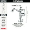 thumbnail image 7 of Delta Faucet Cassidy™ Single Handle Bathroom Faucet, 7 of 7