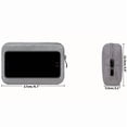 thumbnail image 3 of Storage Bag Travel Cable Organizer Bag, Small Electronics Case for SD Card, Power Bank, Charger Cords, Hard Drive, Portable Storage Pouch, 3 of 7