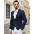 thumbnail image 2 of COOFANDY Casual Slim Fit Sport Coats for Men Regular Fit One Button Formal Blazer Jacket, 2 of 6