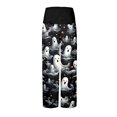 thumbnail image 4 of WILLBEST Pantalones Largos y Pijamas de Cintura Alta con Cordones Informales a La Moda para Mujer, Cómodos para Fiestas de Halloween y Fines de Semana. Chica, 4 of 5