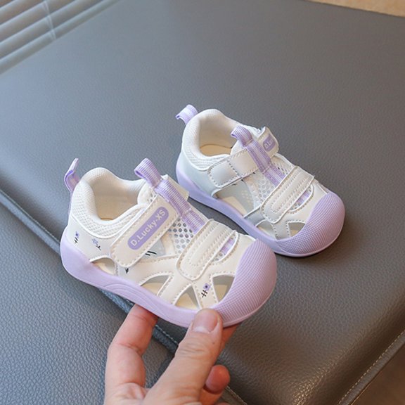 Hifoo Toddler Boys Sandals Breathable Lightweight Closed Toe Casual Shoes For Daily Wear And Outdoor Play Comfortable Soft Sole Footwear Soft Kids