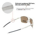 thumbnail image 2 of Walleva Transition/Photochromic Polarized Replacement Lenses for Oakley Gauge 8 L Sunglasses, 2 of 5