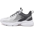 thumbnail image 2 of cyiecw Mens Sneaker Shoes Casual Sport Mesh Sneakers Fashion Running Gym Walking Shoes Trainers Black Grey Blue, 2 of 7