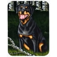 thumbnail image 1 of Carolines Treasures AMB1388LCB Backwoods Compagnon Rottweiler Verre Grande Planche à Découper, 1 of 1