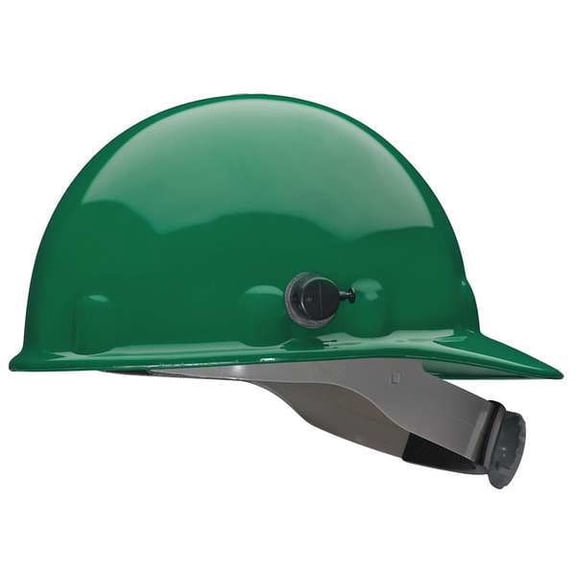 Honeywell Fibre-Metal Hard Hat,Type 1, Class G,Green  E2QRW74A000