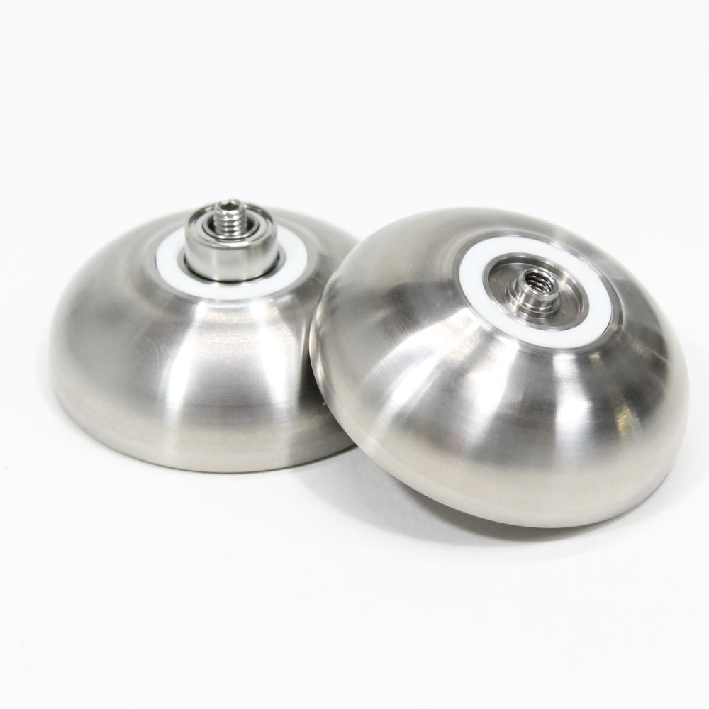 Zeekio Alpha Steel Yo-Yo - Organic Shaped Stainless Steel
