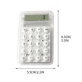 thumbnail image 3 of JilgTeok Back to SchoolPocket Size Mini Calculator Basic Calculators for Students 8 Digit Display Battery Power Small Calculator for Desktop Home Office School Students Kids(2.2*3.3in), 3 of 5