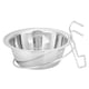 thumbnail image 2 of Cuenco colgante de acero inoxidable para perros y gatos, olla duradera para comida y agua, colgante en jaula con soporte fijo, 2 of 8