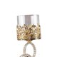 thumbnail image 3 of candeliere de cristal moderno, adorno de gloria, candelieres románticos, candelieres decorativos para escritorio, , boda, decoración del 3 anillos Soledad palos de vela, 3 of 8