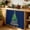 Blue, variant on Cabinet Curtains 11"W x 13"L, Navy Blue Green Christmas Sink Skirt for Bathroom Kitchen Self Adhesive, Xmas Tree Modern Art Desk Privacy Short Curtain for Pantry Storage Coffee Bar