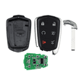 thumbnail image 5 of Wholesalekey Replacement for 2015 - 2020 Cadillac HYQ2AB 6 Buttons Remote Key Fob 315MHz, 5 of 6
