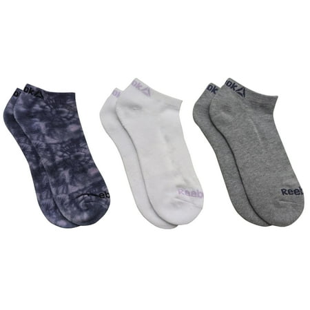 Reebok Women’s Limited Edition Cushion Low Cut Socks, Stocking Stuffers, 3-Pack