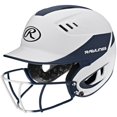 thumbnail image 2 of Rawlings Velo Junior 2-Tone Softball Batting Helmet w Faceguard, 2 of 2