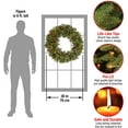 thumbnail image 2 of Corona Navideña Abeto Crestwood 30pulg Artificial Preiluminada Artificial con Decoraciones Mixtas National Tree Company CW7-306-30WBC1, 2 of 2
