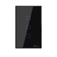thumbnail image 1 of SONOFF T3US1C-TX 1/2/3 Gang RF Control remoto Wifi Interruptor de borde Reemplazo para Google Home US Standard Advancent DZ7389-03B, 1 of 2