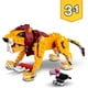 thumbnail image 2 of Figuras articuladas de animales 3 en 1: León salvaje, avestruz y jabalí. Juguetes de construcción, regalos para niños y niñas a partir de 7 años. El mejor regalo para el Día del Niño., 2 of 5