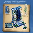 thumbnail image 4 of SALYWEE Creative Art Famous Paintings Starry Night Gate 1745pcs Micro Building Blocks Set, 4 of 10