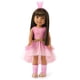 thumbnail image 1 of American Girl WellieWishers 14.5-inch Ashlyn Doll with Pink Leotard, Glitter Skirt, Headband, and Boots, For Ages 4+, 1 of 5