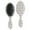 White Christmas Nutcracker, variant on White Christmas Santa and Character Pattern Hair Brush,Girls Detangling Hair Brush,Glide Through Tangles with Ease for Wet & Dry Hair,8.8"X2.8"