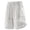 Gray, variant on Mens Cargo Shorts Oversize Summer Shorts for Music Festival, Elasticated Drawstring Streetwear Shorts with Pockets