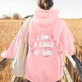 thumbnail image 4 of Women's Hoodies Y2K Festival Cropped Pullover Style Women's Fashionable Hooded Long Sleeve Printed Sweatshirt With Pockets And Matching Pants Set, 4 of 7