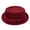 Wine, variant on FKMJH Unisex Breathable Mesh Fedora Hat Summer Wide Brim Sun Beach Panama Hat Packable Lightweight Short Brim Adjustable Travel Hat Black,One Size