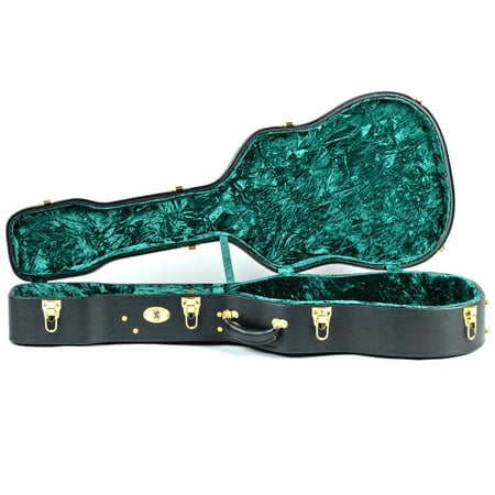 Deluxe Acoustic Guitar Case - Guardian Deluxe Hardshell Case Vintage Style For O Acoustic Guitar CG-044-O
