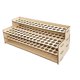 thumbnail image 3 of Portapinceles de madera para escritorio, estante de almacenamiento de gran capacidad con 75 agujeros para pinceles, soporte para bolígrafos de pintura, 3 of 9