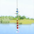 thumbnail image 5 of Dijes de Cristal Artificial, Colgantes, Accesorios Hechos A Mano, Joyería, Pendientes, Collar, , Carillón de Viento de Cristal, 5 of 5