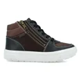 thumbnail image 1 of Botas Niño Casual Piel Zapatos Cafe, 1 of 5