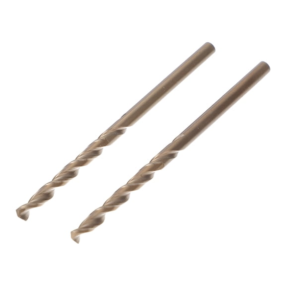ZEPARO 2pcs High-speed Steel Drill Bits for Hard Metals Steels Cast Iron Stainless Steel