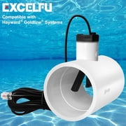 QD-Gotrays Flow Switch for Hayward Goldline Salt System, Flow Sensor for Hayward Salt Cell and Chlorine Generator System, Flow Switch Assembly GLX-FLO-RP with Tee for Hayward Aqua Rite, Swimpure Plus