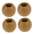 thumbnail image 1 of jifeng 4Pcs Chair Foot Covers Anti Scratch Table Leg Feet Caps Chair Leg Protectors khaki, 1 of 9