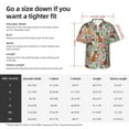 thumbnail image 3 of Cute Boxer Dog Flowers Florals Flowers Hawaiian Shirts For Men, Summer Short-Sleeve Relaxed-Fit Button-Down Shirts Xx-Large, 3 of 7