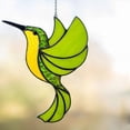 thumbnail image 1 of Colibrí Suncatcher Jardín Colgante Vidrio Ucraniano Colibrí Acrílico Colgante, 1 of 2