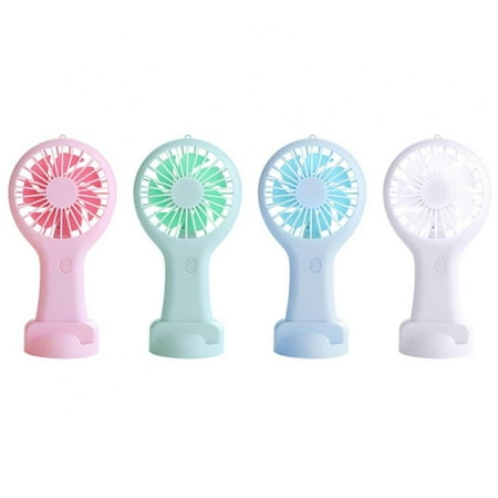 

USB Desk Mini Fan Personal Desktop Table Fan Small Rechargeable Battery Operated Portable Fan Handheld USB Fan 3 Speed for Home Office Car Outdoor Travel