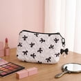 thumbnail image 5 of CQCYDMakeup Pouch, Cosmetic Bag with Zipper, Nylon Travel Organizer for Lipstick Accessories, Small Storage Pouch for Home Office, 5 of 6