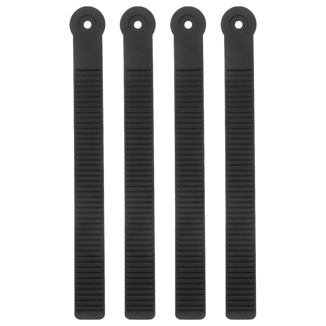 KAKOWELY Sangle de Fixation pour Planche à Neige 4 Pcs Sangle d'Échelle de Cheville pour Planche à Neige Sangle de Fixation pour Planche à neige-Remplacement de Sangle d'Échelle de Planche à Neige Noir