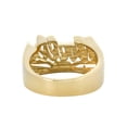 thumbnail image 3 of 14K Heart Script Gold Name Ring | Appx. 8.8 Grams, 3 of 3