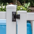 thumbnail image 3 of Boerboel Gate Solutions 73014252 Black SS Standard Wrap Hinge,, 3 of 4