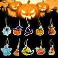 thumbnail image 3 of Colgante de Pintura de Diamante Wdftyju 10 Uds Halloween Adornos de Mosaico DIY, 3 of 9