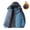 Blue, variant on Men's Ski Jackets Warm Winter Snow Windbreaker Resistant Snowboard Fleece Lined Coat Mountain Waterproof Parka with Hood