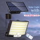 thumbnail image 3 of Una sola lámpara solar para exteriores equipada con modo de sensor de movimiento, con 126 luces LED. Esta lámpara de pared es adecuada para porches y jardines, ofrece tres modos de iluminación,, 3 of 10