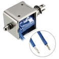 thumbnail image 4 of DC 24V 350mA 48W 20N 10mm Pull Push Type Linear Motion Solenoid Electromagnet, 4 of 4