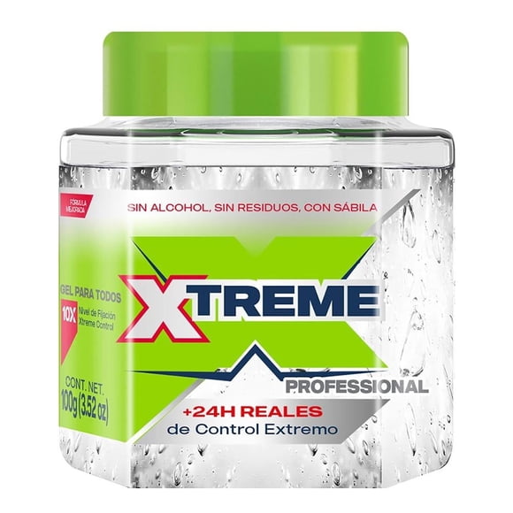 Gel para cabello Xtreme Professional Fijación Extrema 100 g