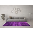 thumbnail image 3 of Ahgly Company Indoor Rectangle Abstract Pink Modern Area Rugs, 2' x 5', 3 of 4