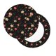 thumbnail image 2 of Disketp Red White Flowers Funda Redonda para Taburete, Funda de Cojín para Silla de Bar Suave y Elástica-14 inch, 2 of 7