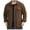 #Coffee, variant on DPTALR Men's Casual Solid Color Turndown Collar Long Sleeve Shirt with Pockets,Gray,Big and Tall Men XL